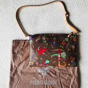 PIERO GUIDI *RARE* Circus Theme Handbag NWT